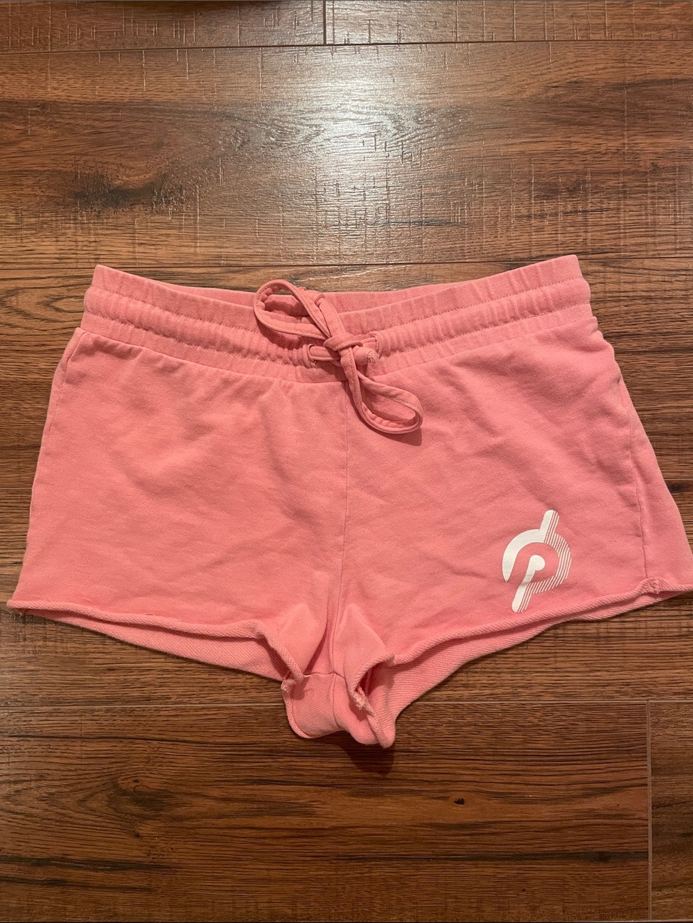 Peloton 🩷 Pink 100% Cotton Women’s Athletic Shorts